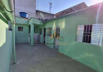 Casa com 1 dormitório para alugar, 50 m² por r$ 1.500/mês - santo antônio - osasco/sp