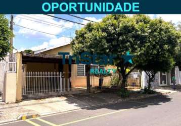 Tristar realty imobiliaria - ca00094 - oportunidade casa térrea em zoneamento comercial para investimento - cidade nova - indaiatuba