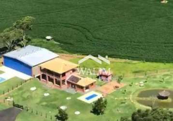 Fazenda de luxo à venda na região de passos, mg – 237 hectares com pista de pouso e potencial para 700 mil pés de café!