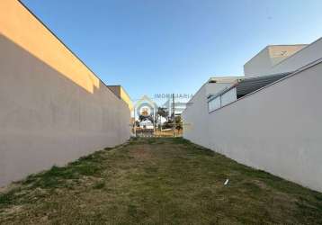 Terreno à venda no jardim bréscia, indaiatuba  por r$ 445.000