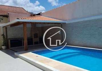 Casa com 4 dormitórios e piscina à venda, 189 m² por r$ 1.350.000 - balneário flórida - praia grande/sp