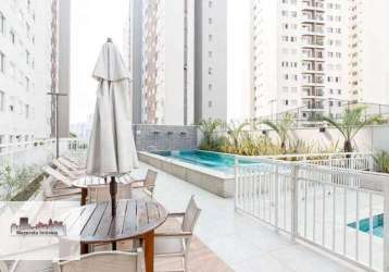 Apartamento com 2 dormitórios à venda, 35 m² por r$ 386.000,00 - jardim marajoara - são paulo/sp