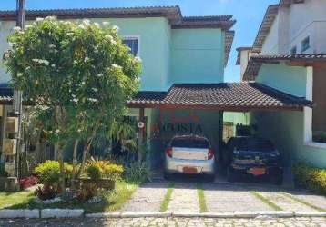 Linda casa duplex com 3 dormitórios sendo 1 suíte  à venda, 147 m² por r$ 650.000 - pendotiba - niterói/rj