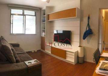 Apartamento com 2 dormitórios à venda, 50 m² por r$ 300.000 - largo do barradas - niterói - estuda permuta por casa na região oceânica até 450mil.