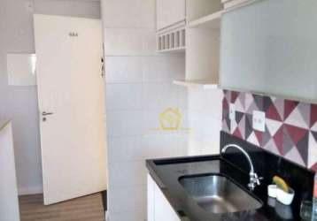 Apartamento com 2 dormitórios à venda, 53 m² por r$ 345.000,00 - residencial santa eliza - valinhos/sp