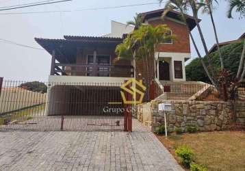 Casa com 3 dormitórios à venda, 386 m² por r$ 1.850.000,01 - marambaia - vinhedo/sp