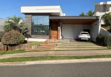 Casa com 3 dormitórios à venda, 253 m² por r$ 2.700.000,00 - condomínio helvetia park iii - indaiatuba/sp