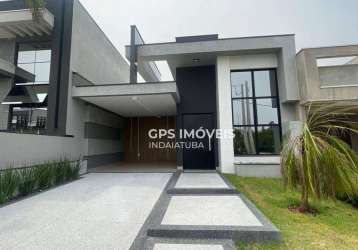 Casa com 3 dormitórios à venda, 140 m² por r$ 1.200.000,00 -  gran reserve - indaiatuba/sp