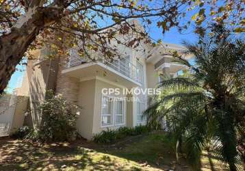 Casa com 4 dormitórios, 420 m² - venda por r$ 3.900.000,00 ou aluguel por r$ 22.850,00/mês - condomínio jardim paradiso - indaiatuba/sp