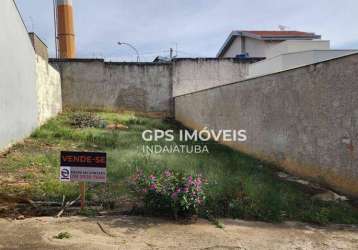 Terreno à venda, 150 m² por r$ 230.000,00 - jardim portal do sol - indaiatuba/sp