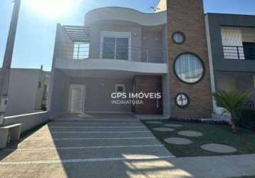 Casa com 3 dormitórios, 185 m² - venda por r$ 1.450.000 ou aluguel por r$ 7.950/mês - jardim residencial viena - indaiatuba/sp