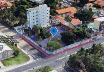 Terreno à venda, 1600 m² por r$ 3.800.000,00 - sapiranga - fortaleza/ce