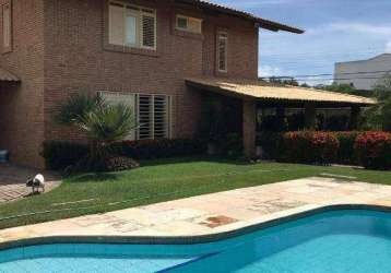 Casa com 5 dormitórios à venda, 540 m² por r$ 1.550.000,00 - edson queiroz - fortaleza/ce