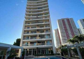 Apartamento com 3 dormitórios à venda, 126 m² por r$ 800.000,00 - fátima - fortaleza/ce