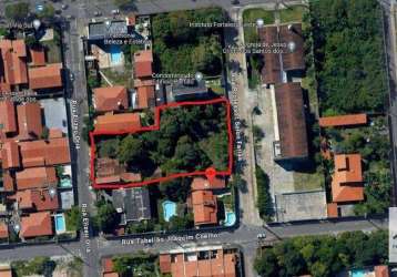 Terreno à venda, 2340 m² por r$ 2.500.000 - cambeba - fortaleza/ce