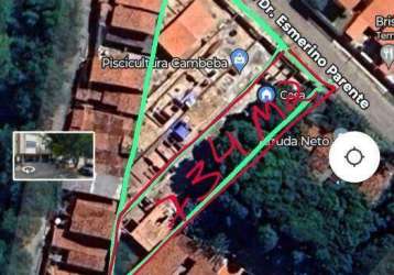 Terreno à venda, 734 m² por r$ 1.150.000,00 - cambeba - fortaleza/ce