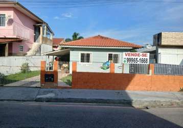 Casa comercial para venda em biguaçu, bom viver, 2 dormitórios, 1 banheiro, 2 vagas