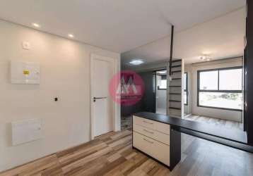 Studio à venda com 28m², 1 quarto e 1 vaga, cidade monções, são paulo, sp