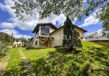 Casa em condomínio fechado com 5 quartos à venda na avenida senador paulo abreu, jardim santa rosa, itatiba, 423 m2 por r$ 1.800.000