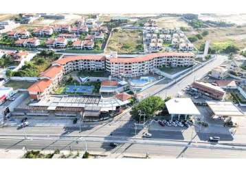 Apartamento porto das dunas: 36m²; 01 quarto; 01 banheiro; varanda; nascente. próximo ao beach park