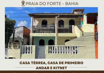 Três casas e um kitnet em açuzinho - oportunidade!!!