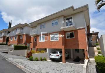 Casa em condomínio fechado com 3 quartos à venda na rua joão carlos de souza castro, 358, guabirotuba, curitiba por r$ 1.580.000