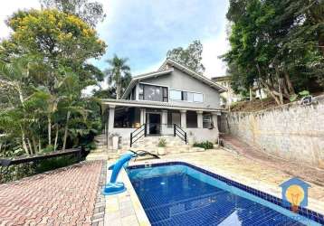 Casa com 4 dormitórios, 600 m² - venda por r$ 2.000.000 ou locação por r$ 15.000/mês - jardim sílvia - embu das artes/sp