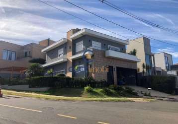 Casa em condomínio fechado com 3 quartos à venda na avenida carlos diaulas serpa, loteamento parque dos alecrins, campinas, 315 m2 por r$ 2.650.000