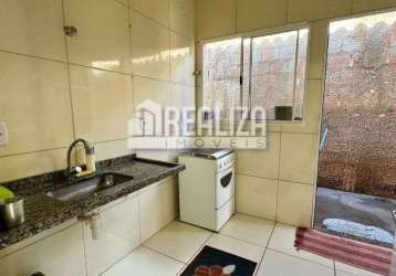 Casa com 2 quartos à venda no residencial ilha de marajó i, uberaba , 46 m2 por r$ 210.000