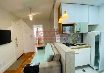 Apartamento com 1 quarto à venda na rua nascimento silva, ipanema, rio de janeiro, 32 m2 por r$ 850.000