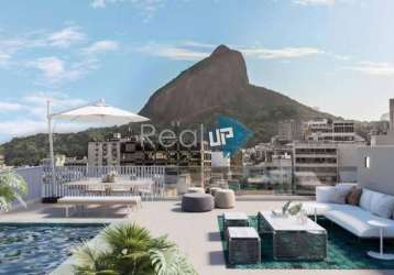 Cobertura com 1 quarto à venda na professor artur ramos, leblon, rio de janeiro, 131 m2 por r$ 3.659.490