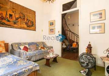 Casa com 4 quartos à venda na rua viúva lacerda, humaitá, rio de janeiro, 174 m2 por r$ 2.000.000