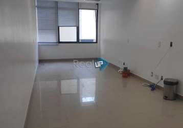 Sala comercial com 1 sala à venda na rua voluntários da pátria, botafogo, rio de janeiro, 30 m2 por r$ 550.000