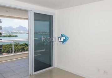 Apartamento com 3 quartos à venda na avenida salvador allende, barra da tijuca, rio de janeiro, 115 m2 por r$ 951.900