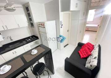 Apartamento com 1 quarto à venda na rua paula freitas, --, copacabana, rio de janeiro, 27 m2 por r$ 520.000