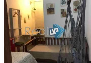 Casa em condomínio fechado com 1 quarto à venda na avenida prado júnior, copacabana, rio de janeiro, 33 m2 por r$ 495.000