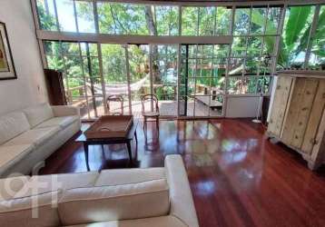 Casa em condomínio fechado com 3 quartos à venda na estrada da canoa, são conrado, rio de janeiro, 260 m2 por r$ 2.050.000