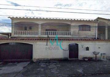 Casa com 5 dormitórios, 256 m² - venda por r$ 399.500,00 ou aluguel por r$ 1.500,00/mês - campo grande - rio de janeiro/rj