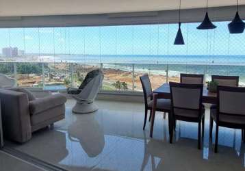 Apartamento alto padrão para locação no hemispher, 3 suites, com 200m², decorado, vista mar