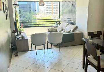 Apartamento alto padrão no pituba ville, são 2/4 sendo 1 suite, com 68m², reformado, com  1 vaga