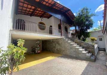 Casa para venda em belo horizonte, itapoâ, 4 dormitórios, 1 suíte, 1 banheiro, 4 vagas