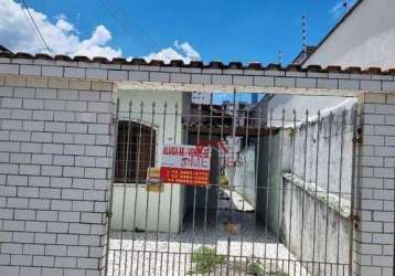 Casa com 2 dormitórios para alugar, 95 m² por r$ 2.400,00/mês - vila guilhermina - praia grande/sp