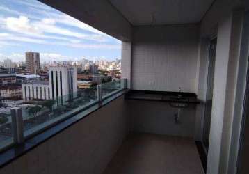 Apartamento à venda, 43 m² por r$ 390.000,00 - macuco - santos/sp