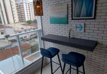 Apartamento à venda, 70 m² por r$ 960.000,00 - boqueirão - santos/sp