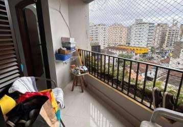 Flat com 1 dormitório à venda, 44 m² por r$ 450.000,00 - gonzaga - santos/sp