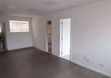 Sala para alugar, 100 m² por r$ 1.300 + encargos/mês - vila matias - santos/sp