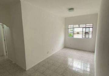 Apartamento com 2 dormitórios para alugar, 70 m² por r$ 2.700 (pacote)/mês - vila matias - santos/sp