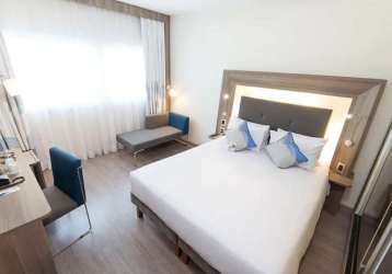 Flat no novotel santos para investir - próx. da praia