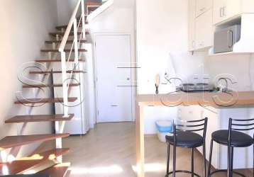 Flat dali nyc disponível para venda com 40m², 01 dorm e 01 vaga