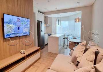 Flat ritz disponível para venda com 55m², 01 dorm e 01 vaga